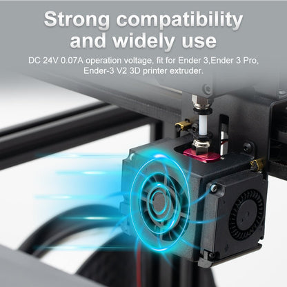 Creativity Ender 3 Fan Upgrade 4010 Fans 40x40x10MM DC 24V Extruder Hot End Fan and DC 24V Turbo Fan for Ender 3 / Ender 3 Pro 3D Printer - Creativity Official store