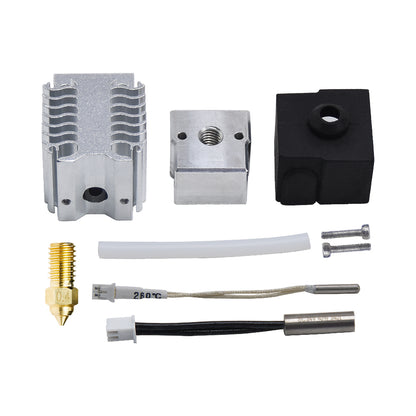 Hotend Update Kit Ender 3 V3 SE Heating Block Kit Stainless Steel Throat High Temperature Print Head for Ender3 V3 Se 3D Printer