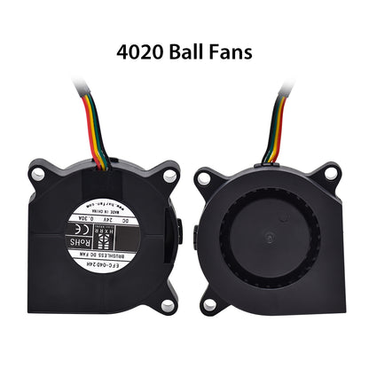 Creativity For K1/K1C/K1 Max 3010/4020/6015 Fan Blower Fan / Axial / Hydraulic Fan DC24V Cooling Hotend Fan 3D Printer Parts