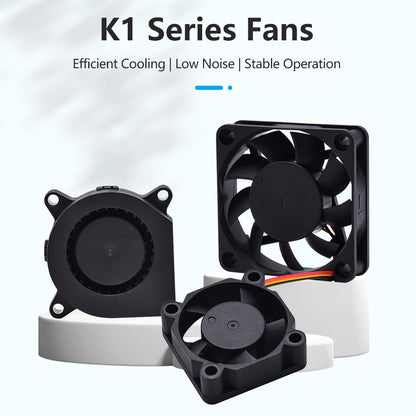 Creativity For K1/K1C/K1 Max 3010/4020/6015 Fan Blower Fan / Axial / Hydraulic Fan DC24V Cooling Hotend Fan 3D Printer Parts