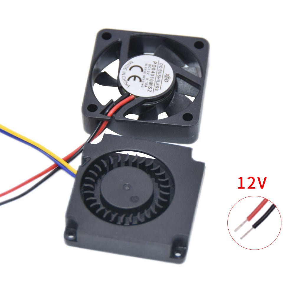 Creativity Ender 3 Fan Upgrade 4010 Fans 40x40x10MM DC 24V Extruder Hot End Fan and DC 24V Turbo Fan for Ender 3 / Ender 3 Pro 3D Printer - Creativity Official store